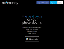 Tablet Screenshot of momency.com